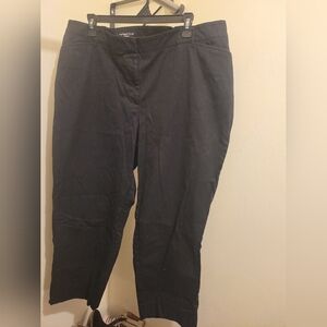 Talbots Black Ankle Pants